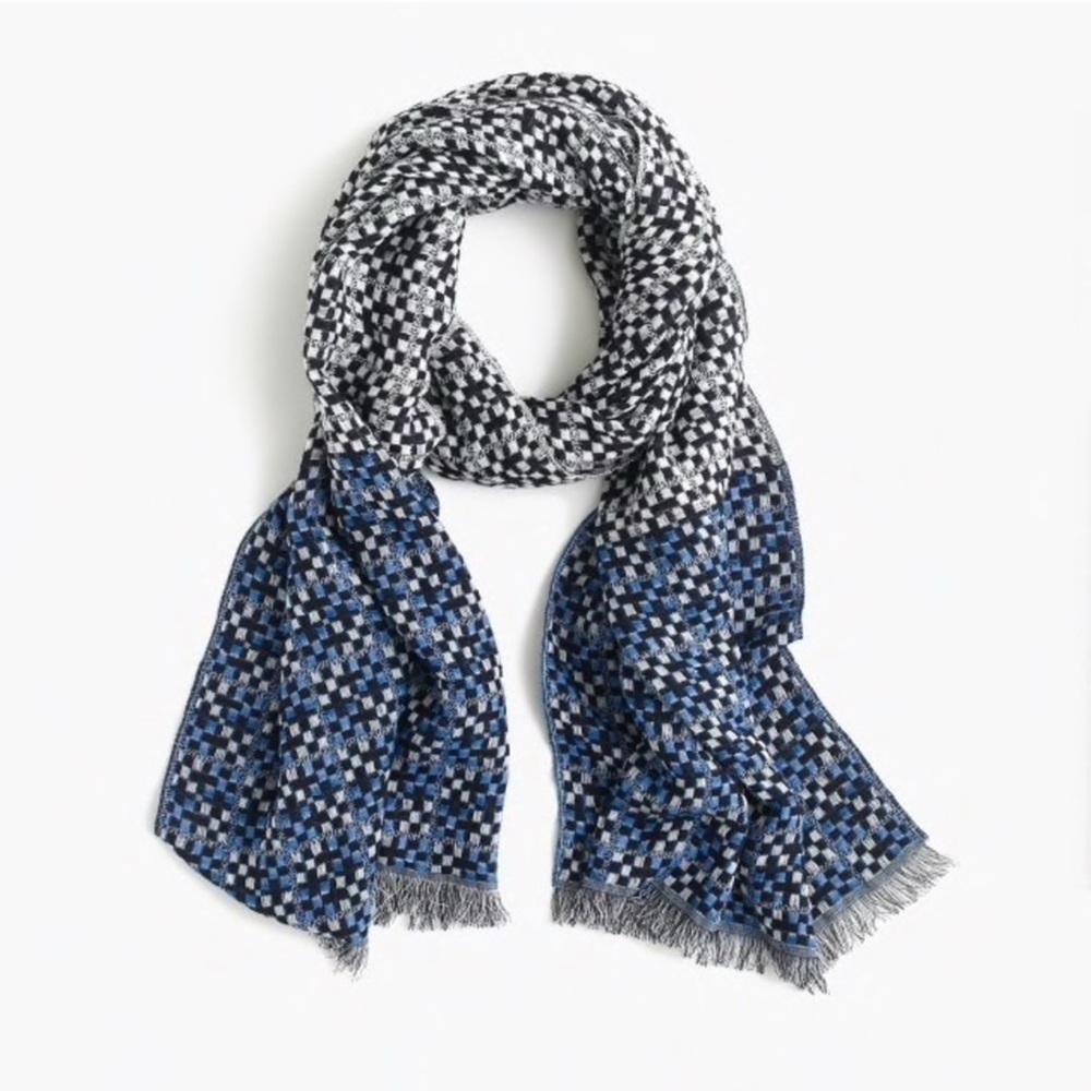 J. Crew Basket Weave Scarf